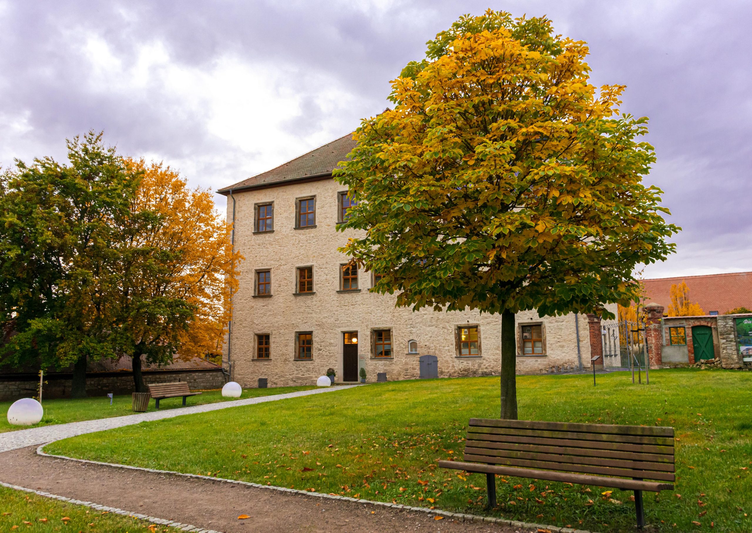 Resort Schloss Auerstedt im Herbst