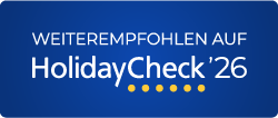 Weiterempfohlen auf HolidayCheck 2026 für Hotel an der Therme Bad Sulza