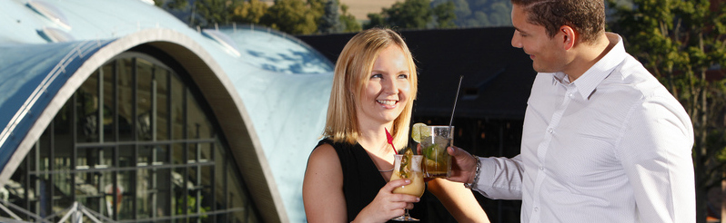 Terrasse Hotel an der Therme Bad Orb