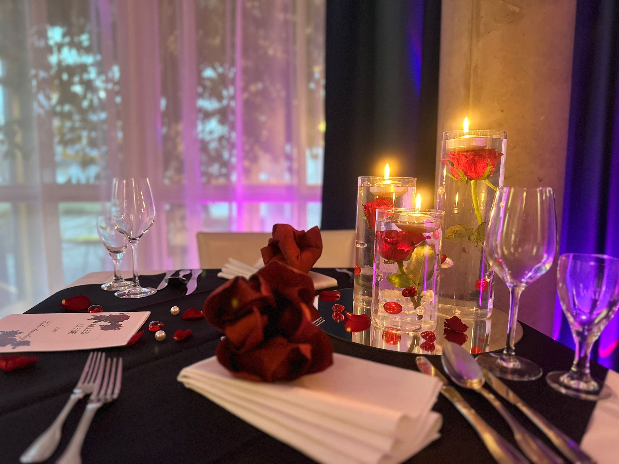 Valentinstag im Restaurant „Felix“ im Hotel an der Therme