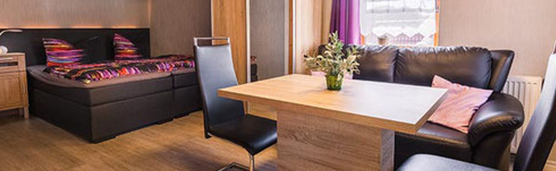 Ferienwohnung 24 Wohn- und Schlafzimmer